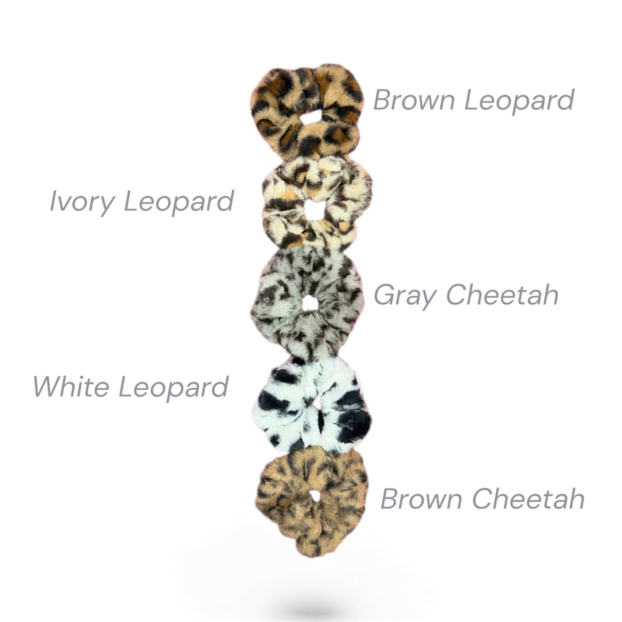 Wild Confidence Oversized Scrunchie – Leopard Luxe