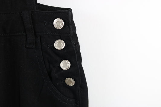 Bellbottom Denim Overalls
