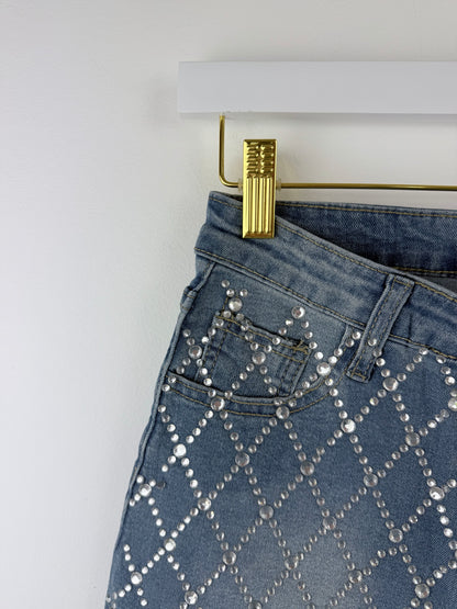 Dazzle All Day Denim Shorts