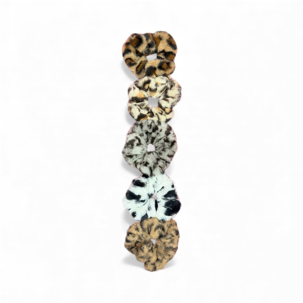 Wild Confidence Oversized Scrunchie – Leopard Luxe