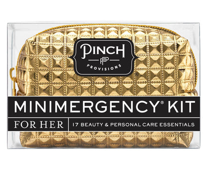 Minimergency Kit in Metallic Gold