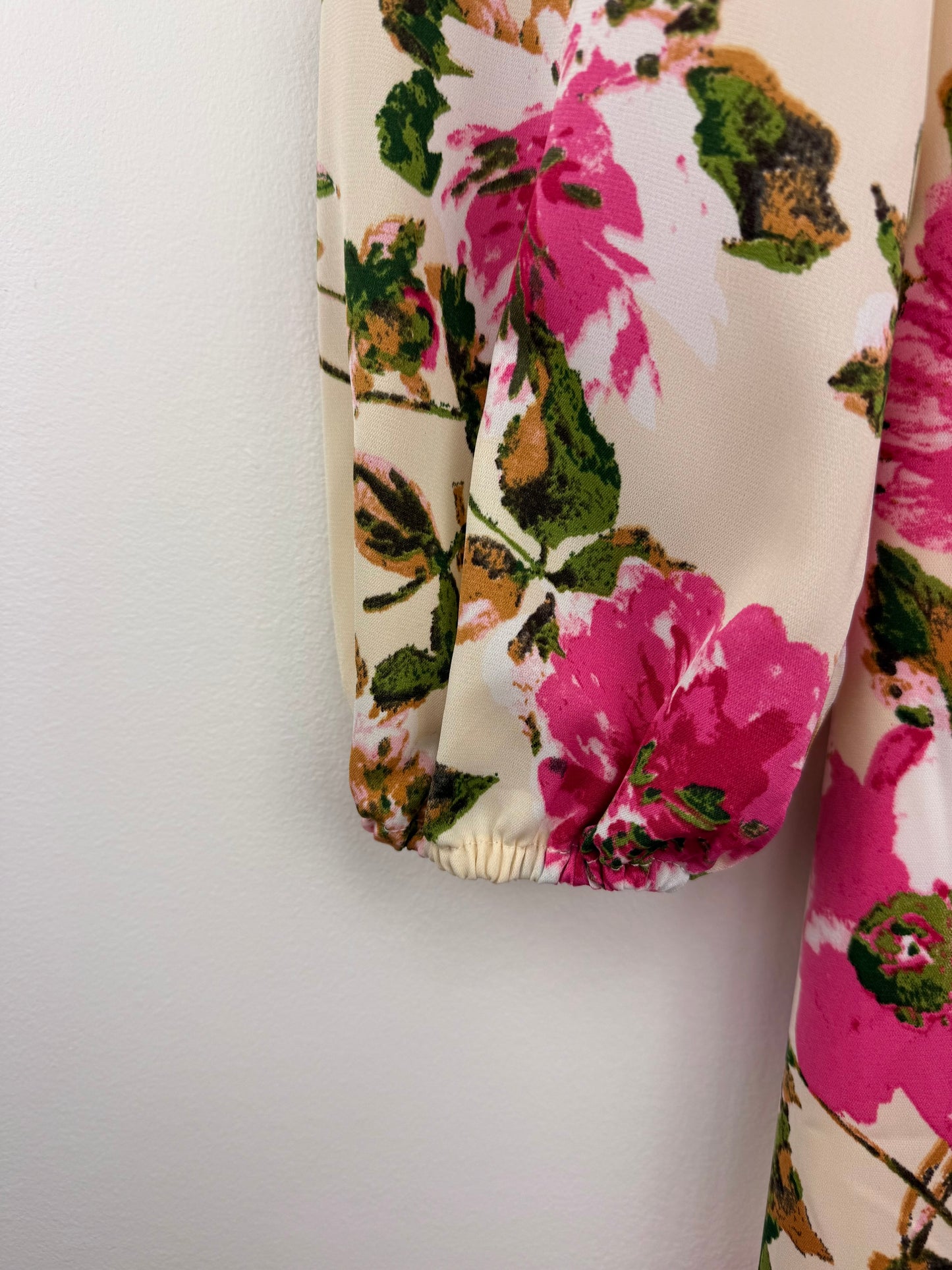 Garden Muse-Wrap Maxi Dress