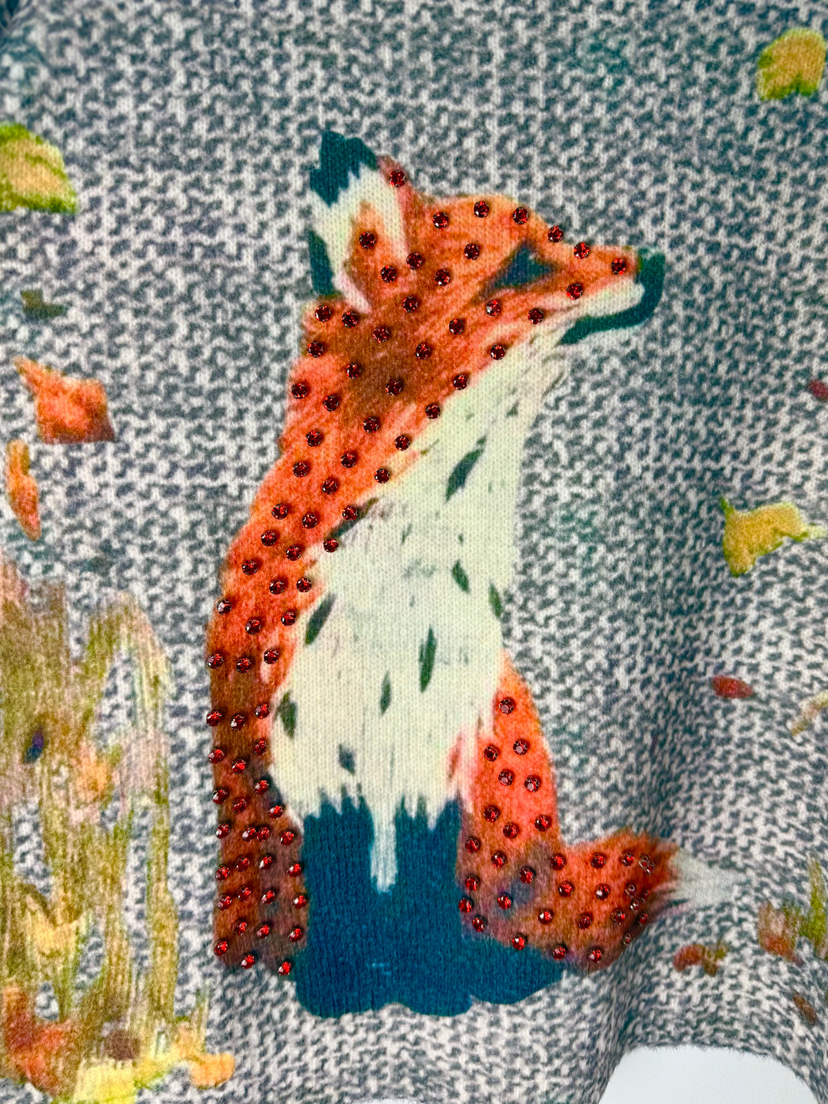 Autumn Trail Fox Sweater