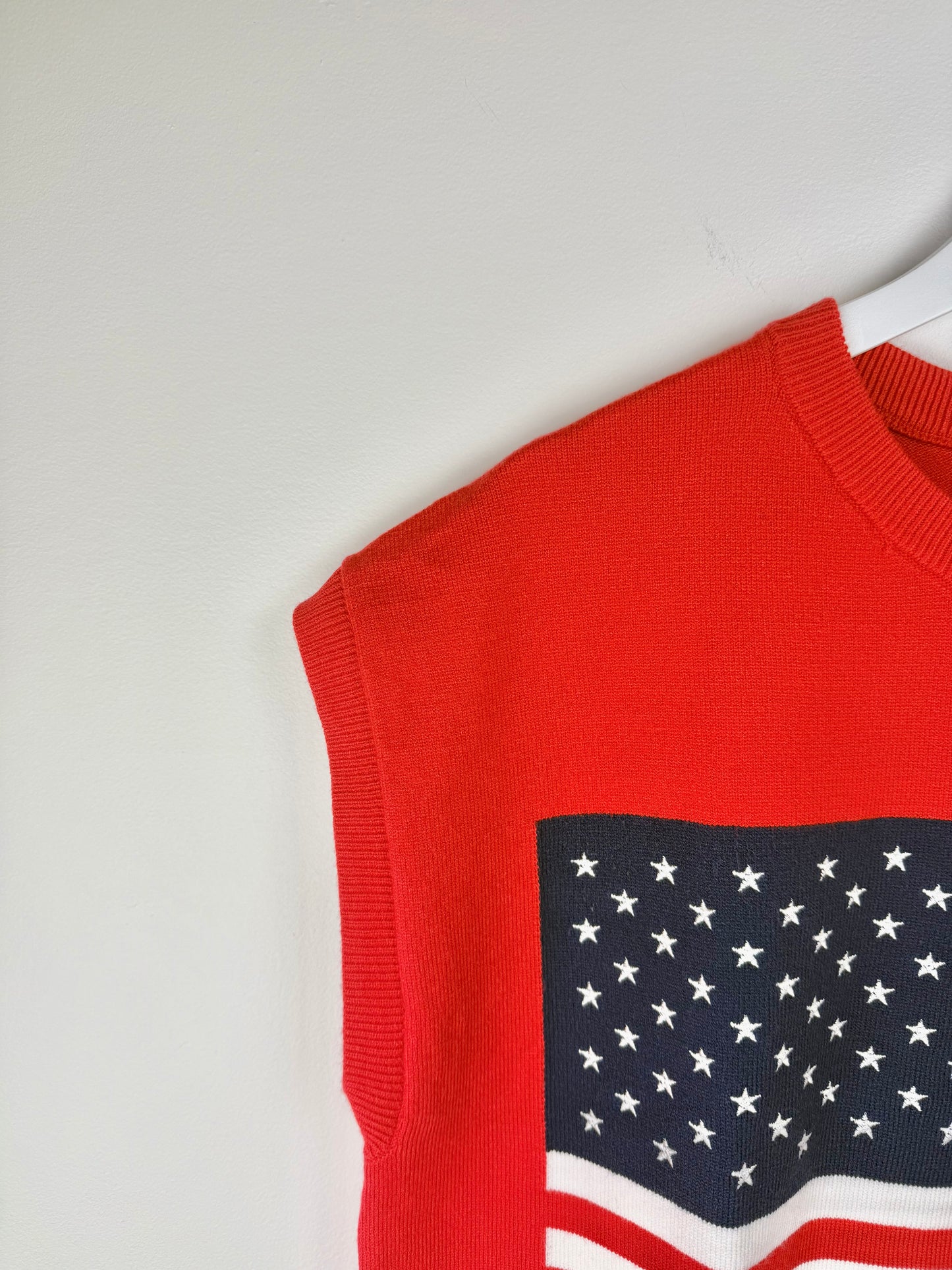 Stars & Stripes Dolman Sweater Top