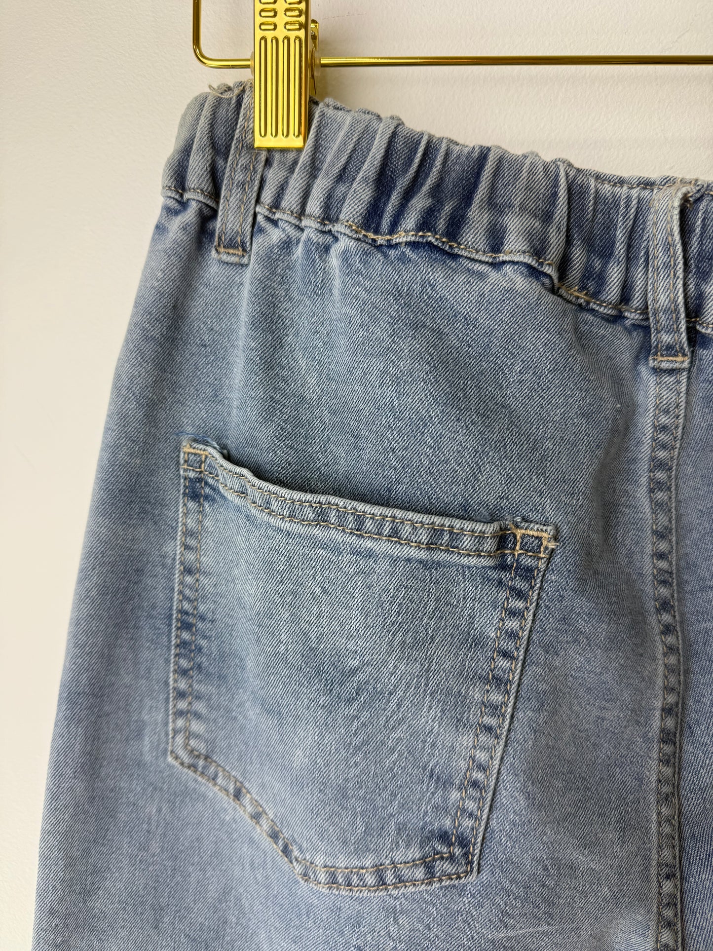 Floral Embroidered Jeans