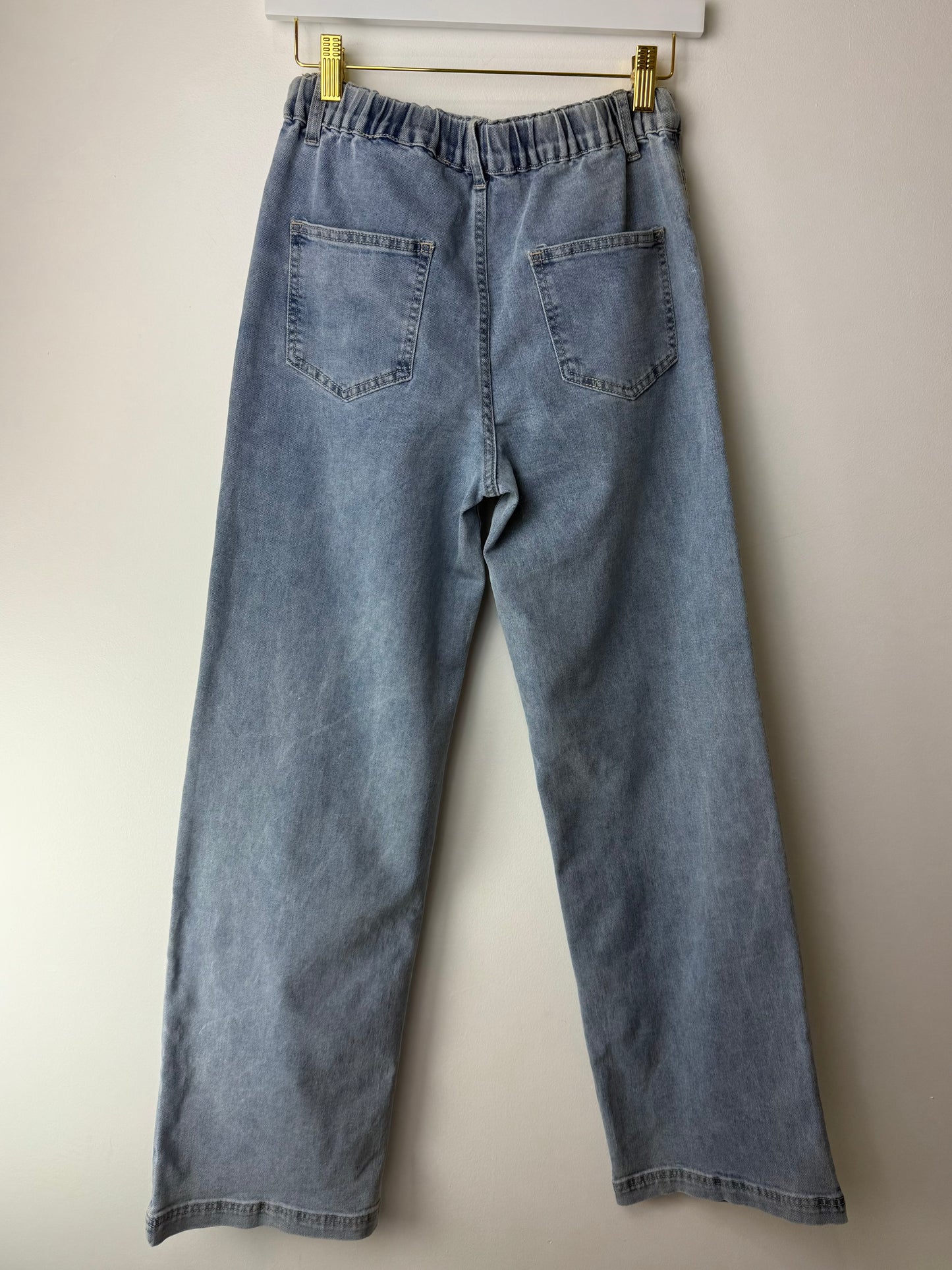 Floral Embroidered Jeans