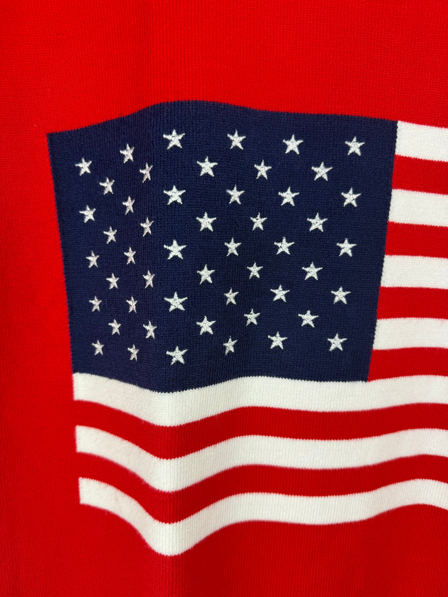 Stars & Stripes Dolman Sweater Top