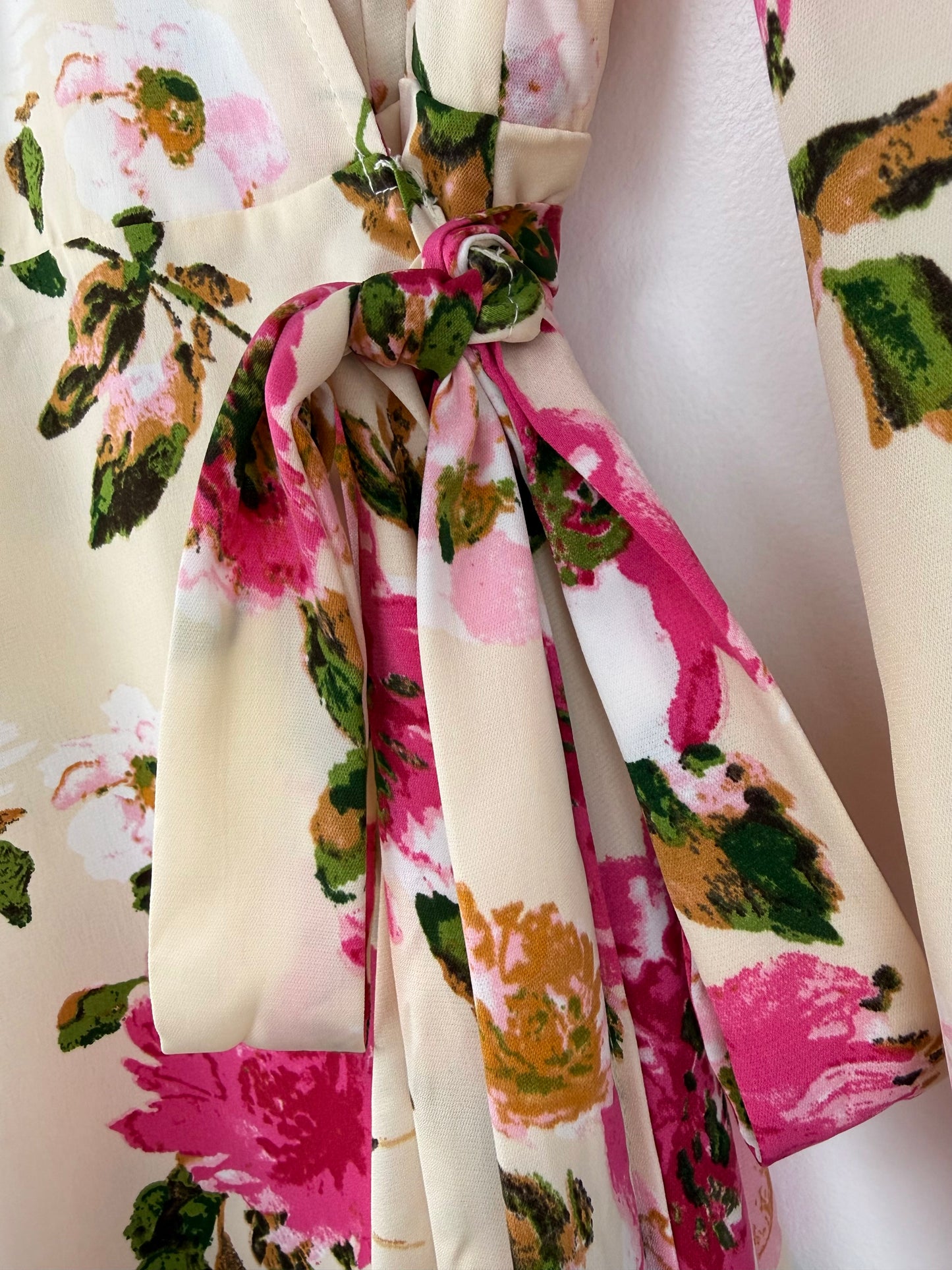 Garden Muse-Wrap Maxi Dress