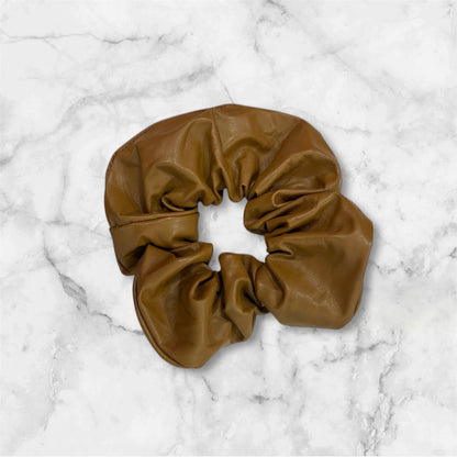 Power Pleather Statement Scrunchie