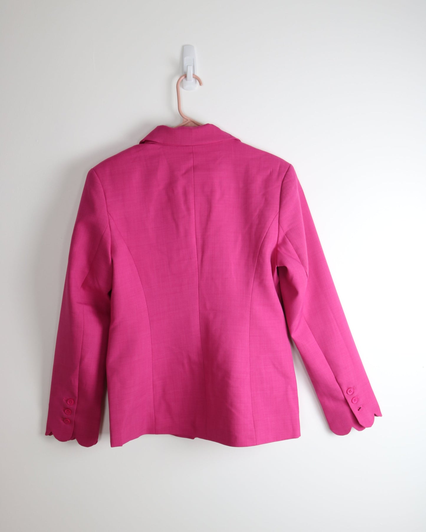Scallop Edged Formal Blazer