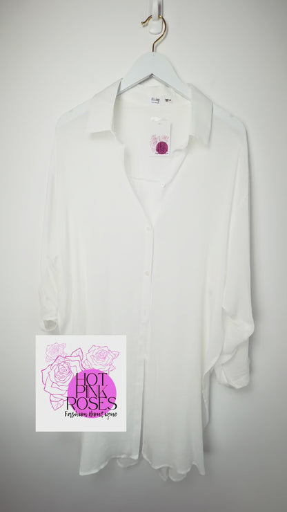 Sunlit Breeze Longline Shirt