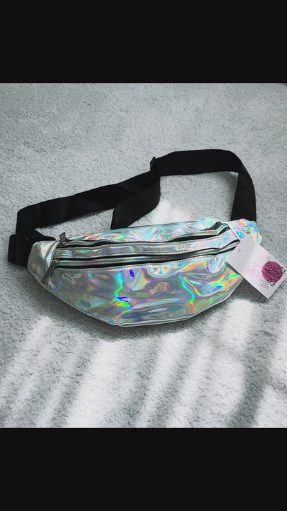Summer Shine Iridescent Belt Bag